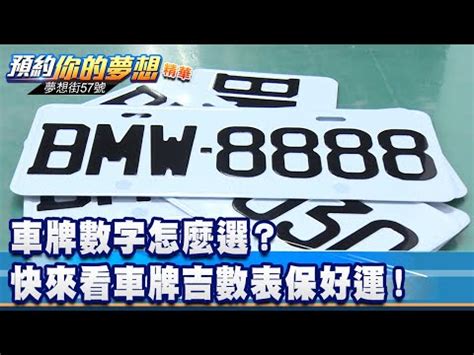 車牌尾數5|車牌吉數查詢：你的車牌號碼帶來好運了嗎？ 